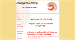 Desktop Screenshot of chrisgarnalenshop.nl